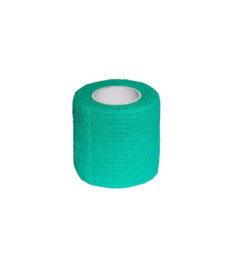 A-Tape Cohesive Crepe Bandage Green Elastic